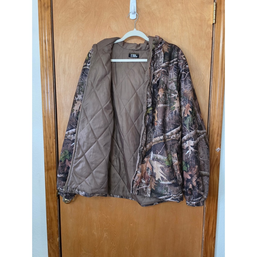 Ridge Hunter Kanati True Timber Camo Hooded Jacket Thermolite Insulated Mens L